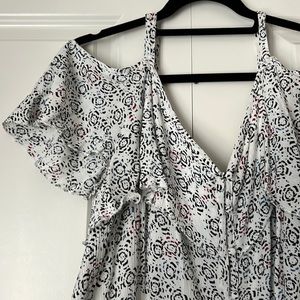 Denver Hayes rayon off the shoulder top